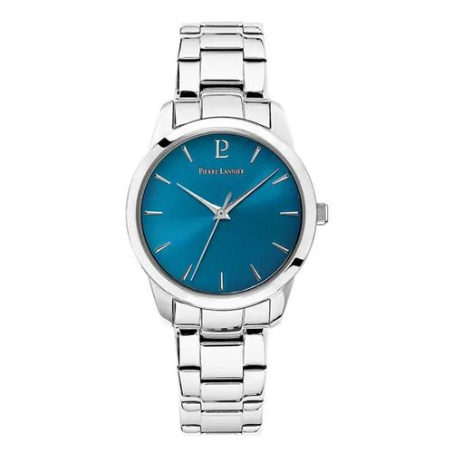 Montre Femme Pierre Lannier Roxane Acier Cadran Bleu