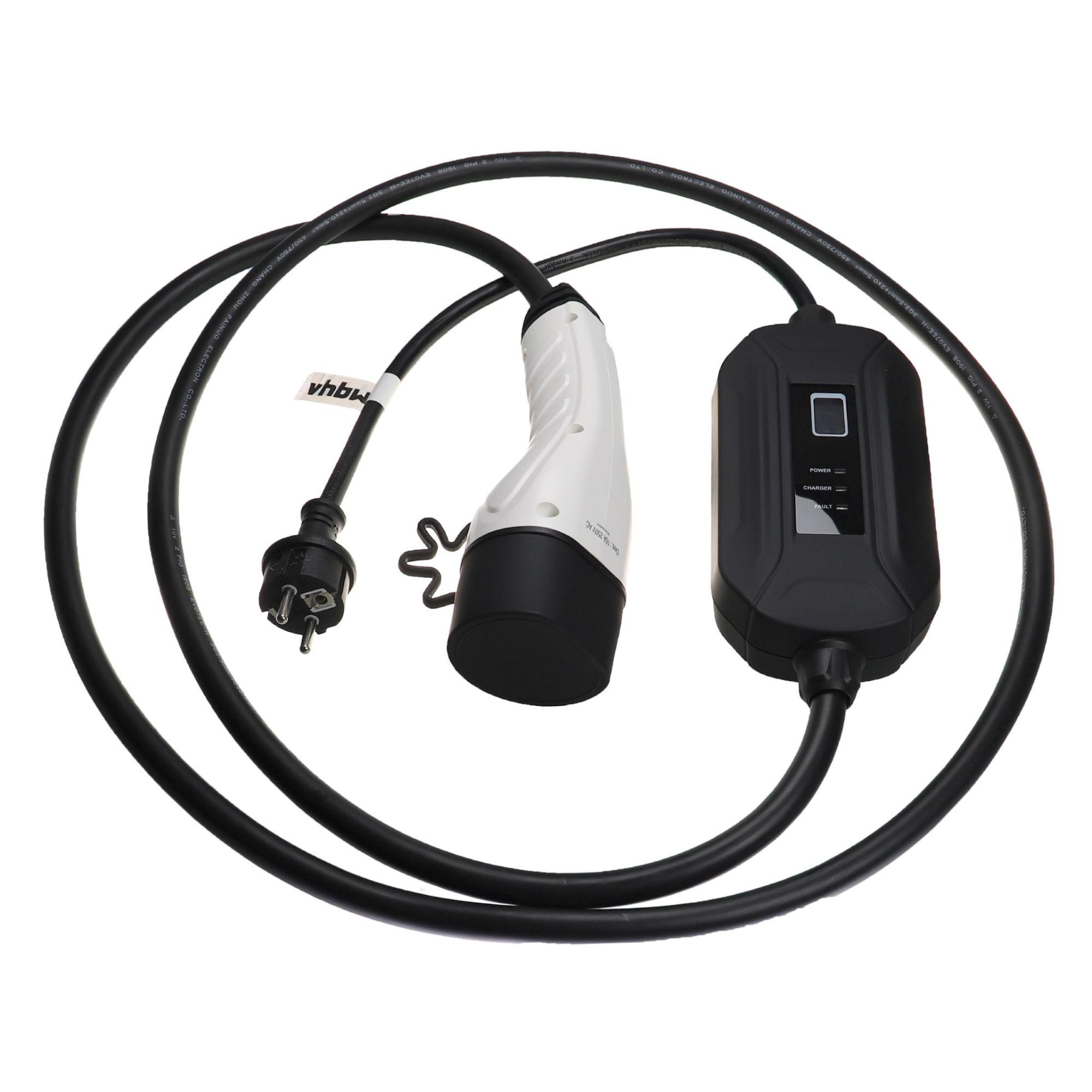 Vhbw Câble de recharge type 2 vers type 2 compatible avec Jaguar I