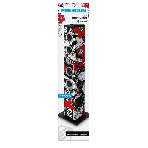 Tour multimédia motif Free Gun bluetooth USB SD radio