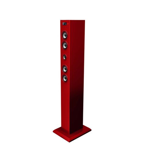 Tour rouge laquée IPHONE /IPOD MPS3 ISB SD USD Radio 60 Watts