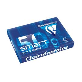 Clairefontaine Ramette 500 Feuilles Smart 50g A4 210x297 Mm Certifié Fsc Blanc