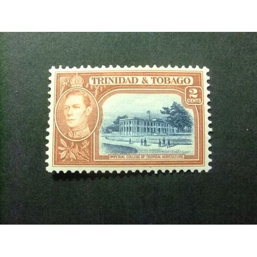 51 Trinidad, Tobago, Colonie Britannique 1938-1944 / Collège D'Agriculture Roi George V / Yvert 139 Mh