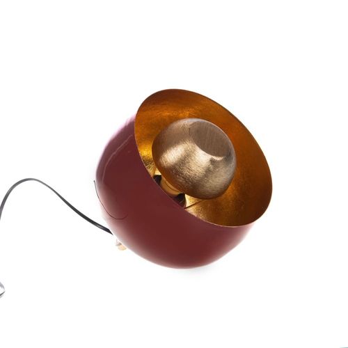 Lampe De Table Samuel Rouge 20,5 Cm