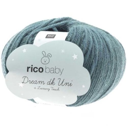 Fil À Tricoter Rico Baby Dream Uni Dk - Rico Design 11 Bleu