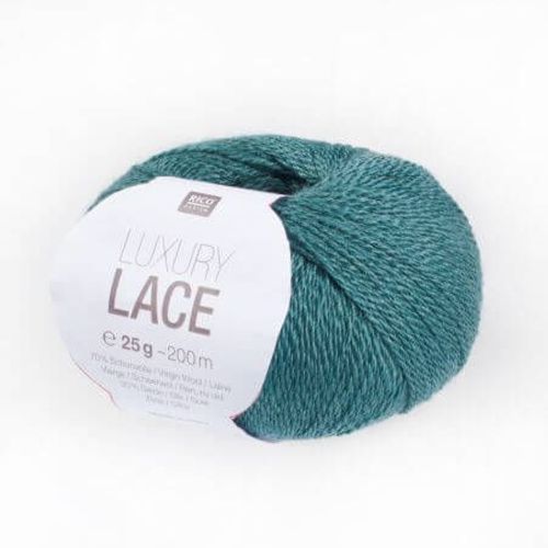 Pelote De Laine Luxury Lace - 25gr - Rico Design 05 Vert