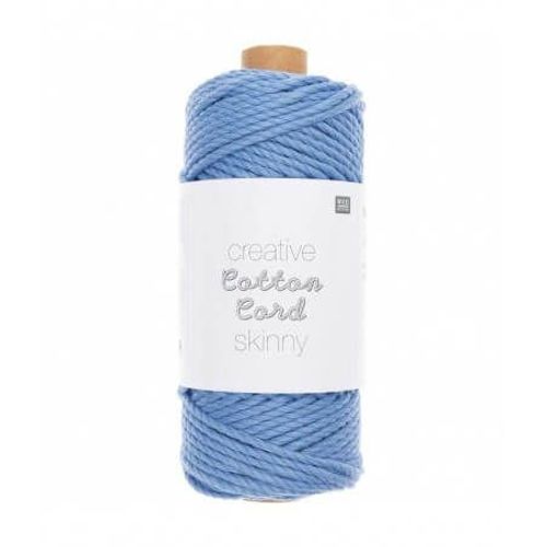 Creative Cotton Cord Skinny - Rico Design 5 Bleu