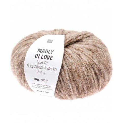 Madly In Love - Baby Alpaga Et Mérino À Tricoter - Rico Design 06 Praline Marron