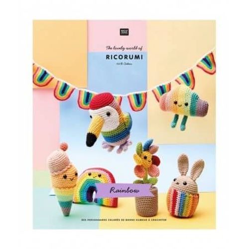 Livre Ricorumi Rainbow - Rico Design Multicolore