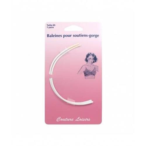 Baleines Pour Soutiens-Gorge X 2 Taille 85 - Distrifil Rose