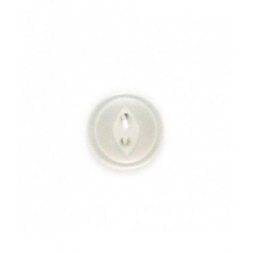 Boutons Rebord Écru 13 Mm X 7 - Distrifil Ecru