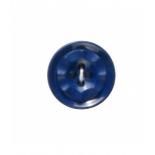 Boutons Fantaisies Bleu 18 Mm X 4 - Distrifil Bleu
