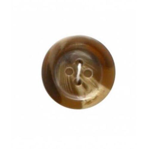 Boutons Chinés Marron 20 Mm X 4 - Distrifil Marron