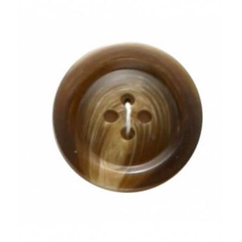 Boutons Chinés Marron 25 Mm X 3 - Distrifil Marron