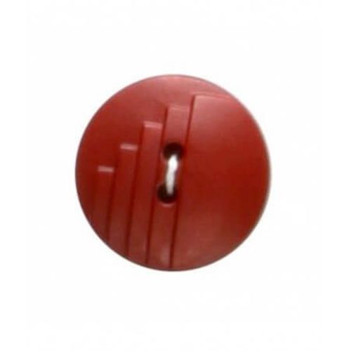 Boutons Graphique Rouge 23 Mm X 2 - Distrifil Rouge