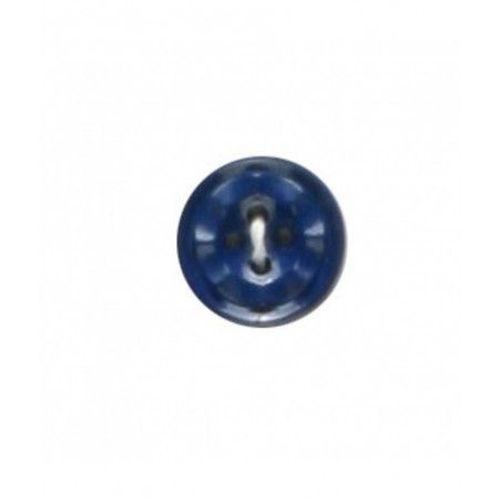 Boutons Fantaisies Bleu 14 Mm X 5 - Distrifil Bleu