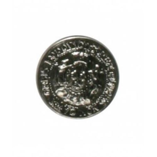 Boutons Militaires Argentés 23 Mm X 3 - Distrifil Argent