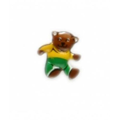 Boutons Ourson Multi 17 Mm X 2 - Distrifil Multicolore