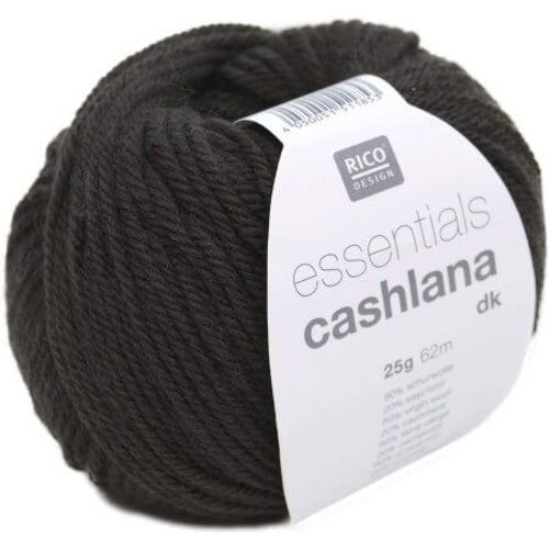 Pelote De Cachemire À Tricoter Essentials Cashlana - 25gr - Rico Design 10 Marron