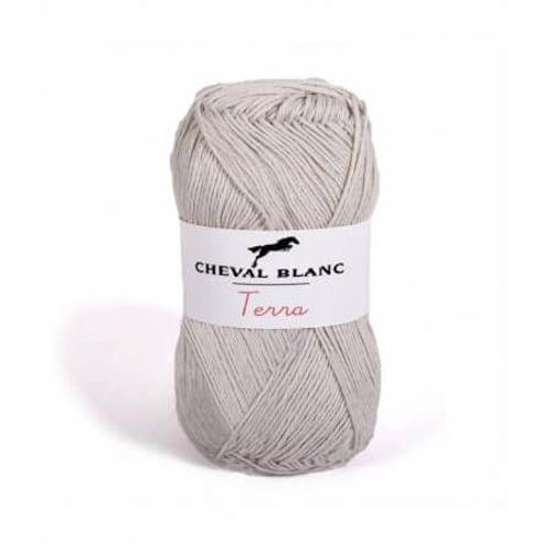 Pelote De Coton ? Tricoter Terra - Cheval Blanc 38 Marron