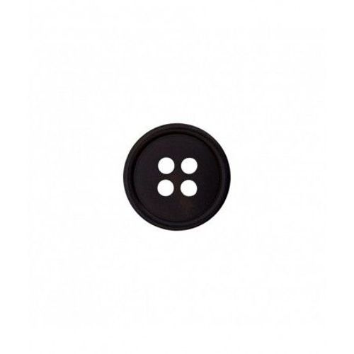 Boutons Costume Noirs 4 X 15mm Et 2 X 20mm 4 Trous - Union Knopf Noir