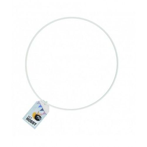 Anneaux De Métal Blanc Diamètre 10 Cm À 30 Cm Pour Attrape-Rêves - Rico Design 10 Cm Blanc