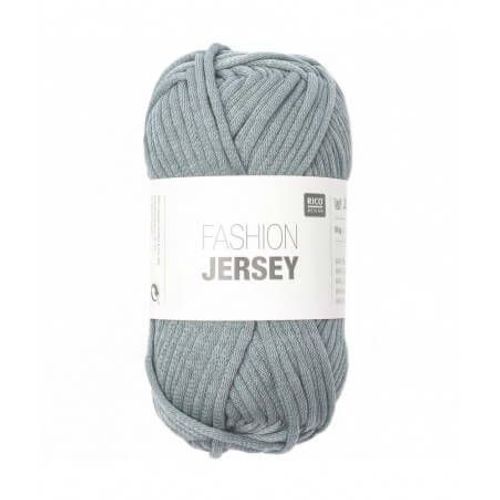 Pelote De Coton À Tricoter Fashion Jersey - Rico Design 15 Bleu