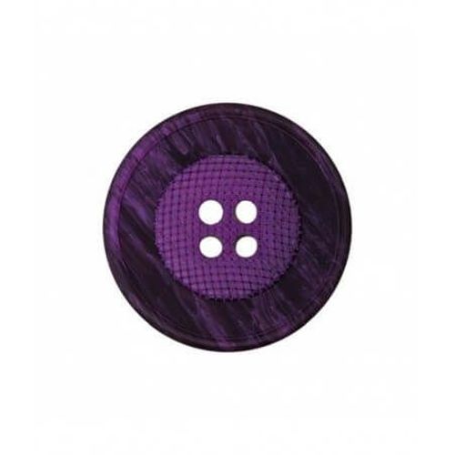 Boutons Panier Rond Lilas 23mmx3 - Union Knopf Violet