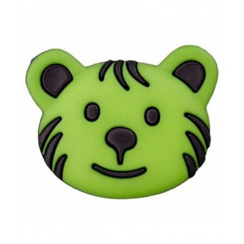 Bouton Tigre À Queue Vert 28 Mm X 1 - Union Knopf Vert