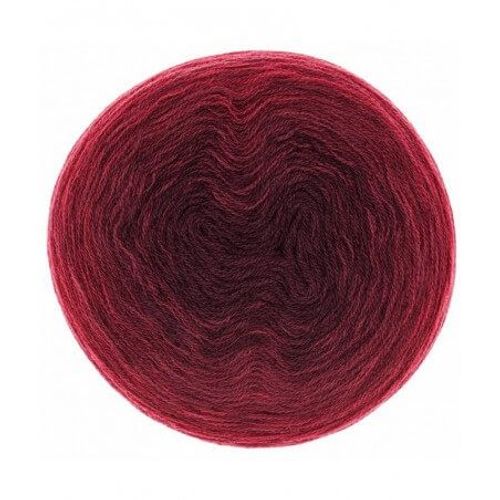 Creative Wool Degrade 200 Gr ! Châle Et Étole - Rico Design 09 Rouge
