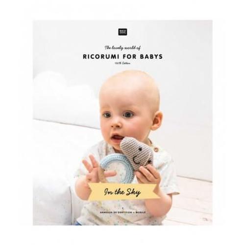 Livre Ricorumi For Babys - In The Sky - Rico Design Bleu