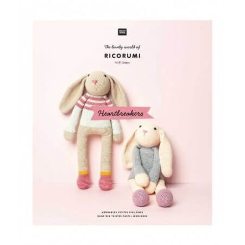 Livre Ricorumi Heartbreakers - Rico Design Rose