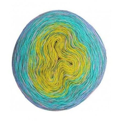Creative Cotton Dégradé Print - Châle Et Étole - Rico Design 03 Bleu