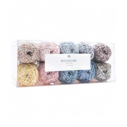 Kit De 10 Pelotes De Coton Ricorumi Spray Dk - Rico Design Multicolore