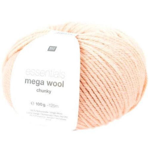 Laine À Tricoter Essentials Mega Wool Chunky - 100gr - Rico Design 03 Rose
