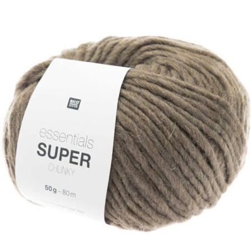 Laine À Tricoter Essentials Super Chunky 50 Gr - Rico Design 14 Vert