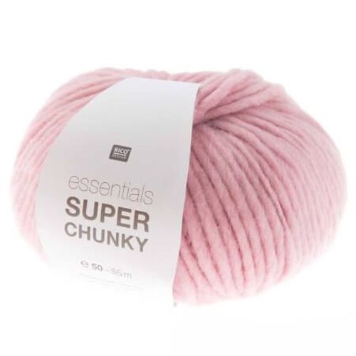 Laine À Tricoter Essentials Super Chunky 50 Gr - Rico Design 04 Violet