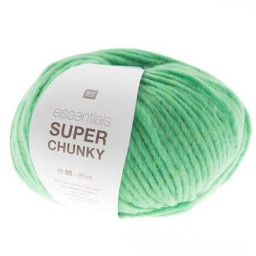 Laine À Tricoter Essentials Super Chunky 50 Gr - Rico Design 08 Vert