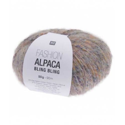 Pelote De Fashion Alpaca Bling Bling - Rico Design 2 Violet