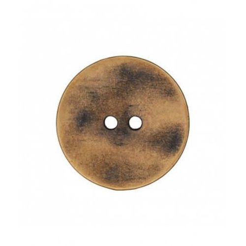 Boutons Métal 2 Trous 28mm X 1 - Prym Marron