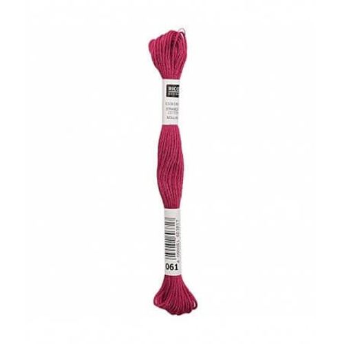 Fil À Broder Mouliné Uni - Rico Design 061 Rose