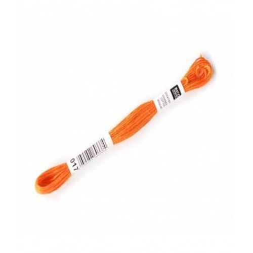 Fil À Broder Mouliné Uni - Rico Design 017 Orange