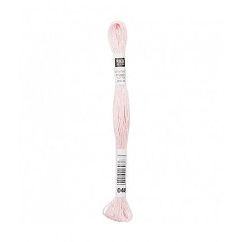 Fil À Broder Mouliné Uni - Rico Design 048 Rose