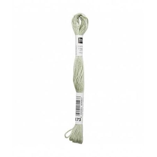 Fil À Broder Mouliné Uni - Rico Design 173 Vert
