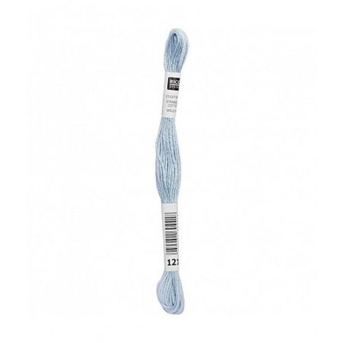 Fil À Broder Mouliné Uni - Rico Design 121 Bleu