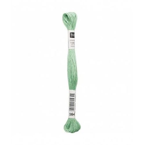 Fil À Broder Mouliné Uni - Rico Design 164 Vert