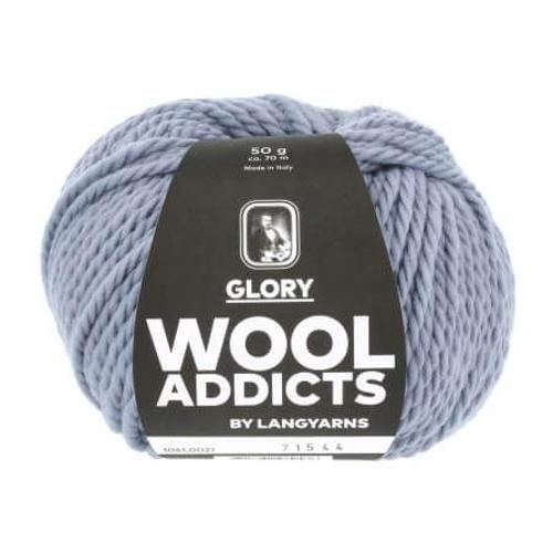 Pelote De Laine Vierge À Tricoter Glory - Wool Addicts 0021 Bleu