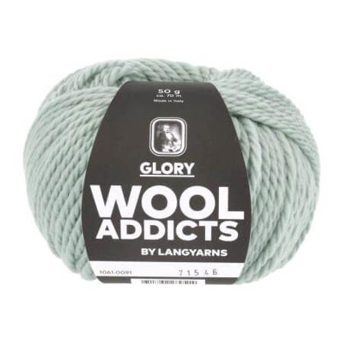 Pelote De Laine Vierge À Tricoter Glory - Wool Addicts 0091 Bleu