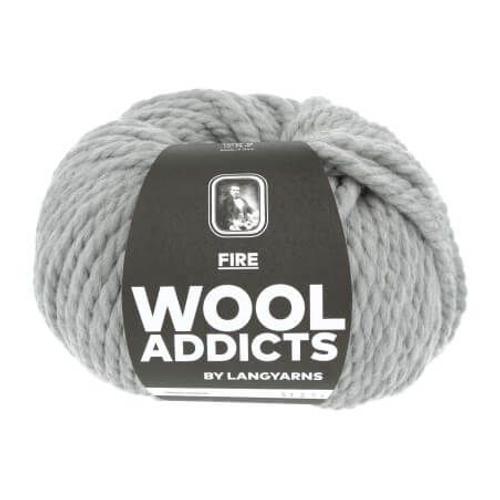 Pelote De Laine Fire - 100gr - Wool Addicts 0003 Gris