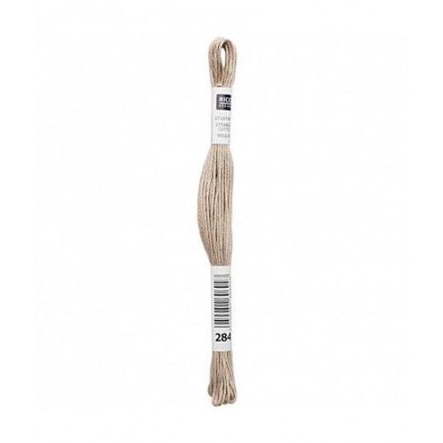 Fil À Broder Mouliné Uni - Rico Design 284 Gris