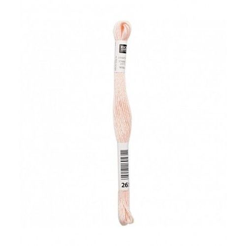 Fil À Broder Mouliné Uni - Rico Design 261 Rose